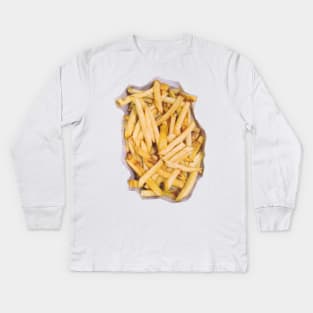 Fries Kids Long Sleeve T-Shirt